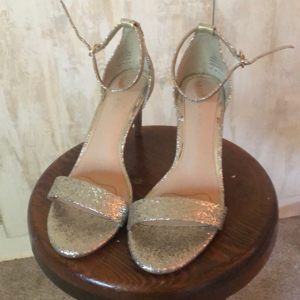 Gold heels